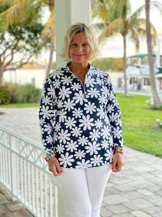 DAISY DAY HALF ZIPPER LULU-B