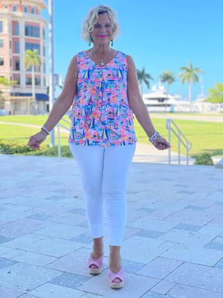 SAIL AWAY TANK - Cathys Place