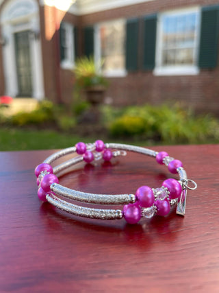 FRESH WATER PINK  BRACELET WRAP - Cathys Place