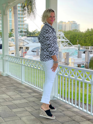 NAPLES DAY RUFFLE TOP LULU-B