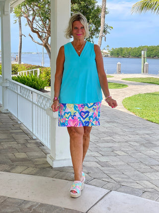 SECRET LOVE HEARTS SKORT LULU-B