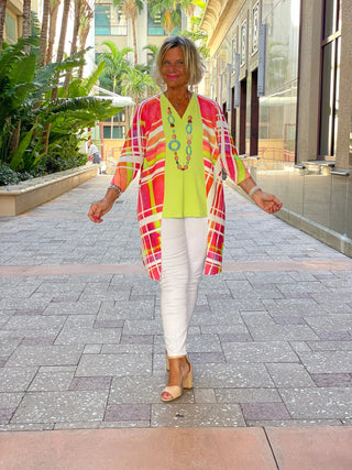 Ethyl Classic Long Length Cardi - POLAR ETHYL JEANS