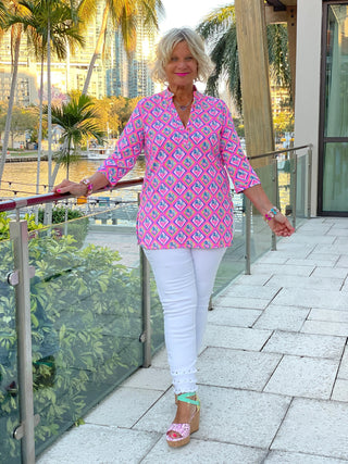 PALM TREE SIESTA TUNIC LULU-B