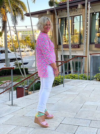 PALM TREE SIESTA TUNIC LULU-B