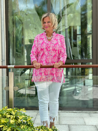PINK LANE TUNIC - Cathys Place
