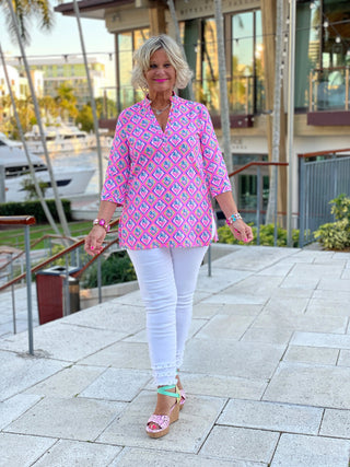 PALM TREE SIESTA TUNIC LULU-B