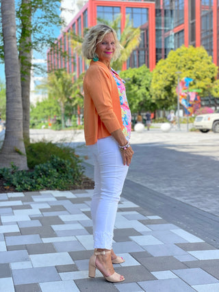 PEYTON ORANGE SHRUG LULU-B
