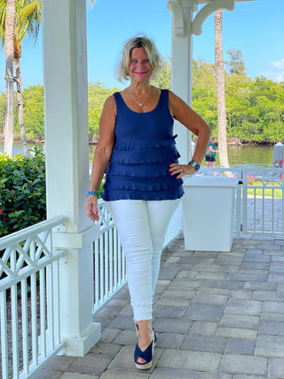 NAVY CHA CHA TANK LULU-B