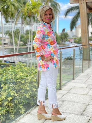 PALM BEACH GARDEN TUNIC - Cathys Place