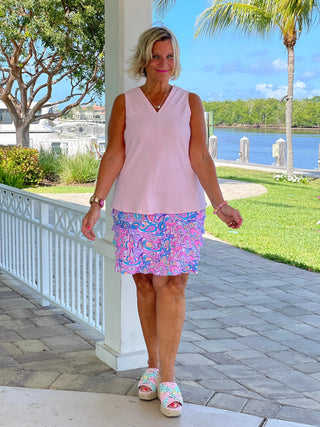 CAROLINA PAISLEY CHA CHA SKORT LULU-B
