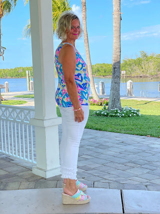 SECRET LOVE HEARTS HALTER TOP LULU-B