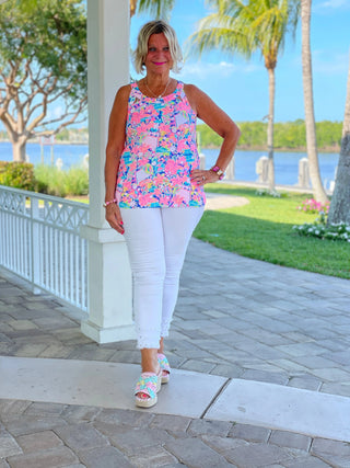 PICKLEBALL HALTER TOP LULU-B