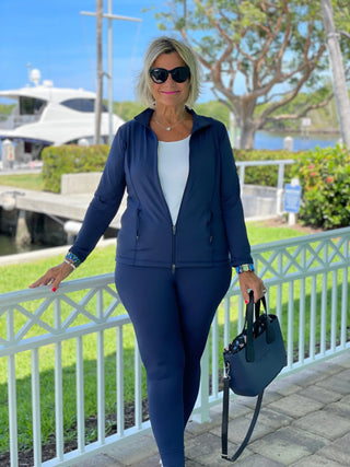 LULU-B NAVY LEGGINGS LULU-B