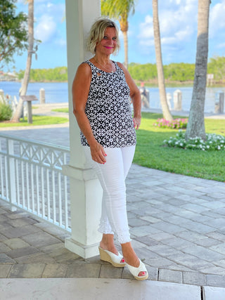 NAPLES DAY HALTER TOP LULU-B