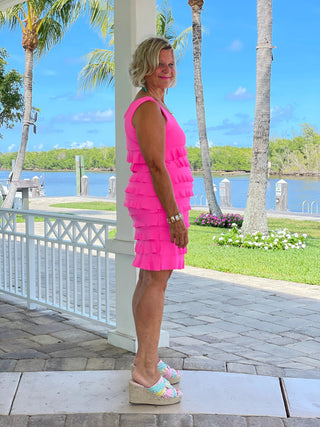 HOT PINK CHA CHA SKORT LULU-B