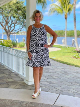 NAPLES DAY HALTER RUFFLE LULU-B