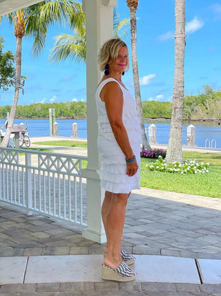 WHITE CHA CHA SKORT LULU-B
