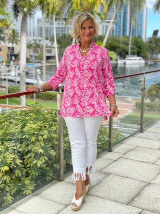 PINK LANE TUNIC - Cathys Place