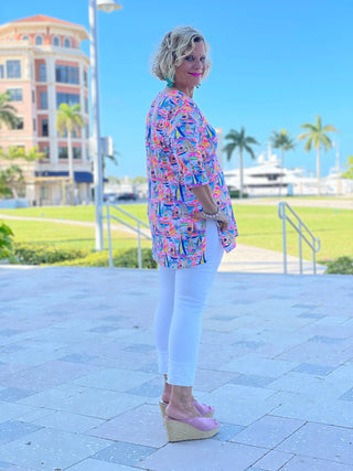 SAIL AWAY TUNIC - Cathys Place