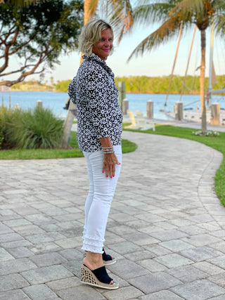 NAPLES DAY RUFFLE TOP LULU-B
