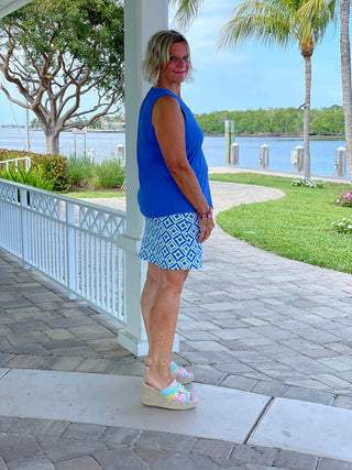 AQUA DIAMONDS SKORT LULU-B