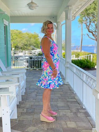 SECRET LOVE HEARTS HALTER RUFFLE LULU-B