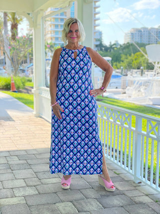 PINEAPPLE VACA KEYHOLE MAXI LULU-B