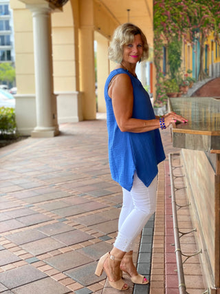 LULU-B WHITE PEARL JEANS - Cathys Place