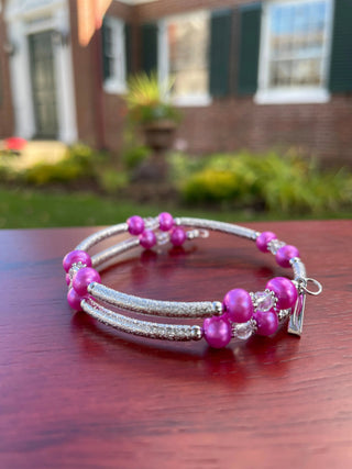 FRESH WATER PINK  BRACELET WRAP - Cathys Place