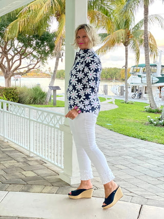DAISY DAY HALF ZIPPER LULU-B