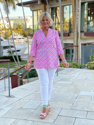 PALM TREE SIESTA TUNIC LULU-B