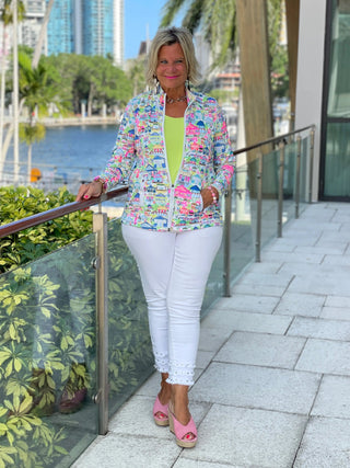 TIKI ESCAPE FULL ZIPPER LULU-B