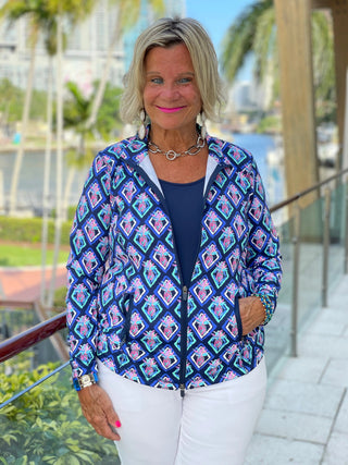 PINEAPPLE VACA FULL ZIPPER LULU-B