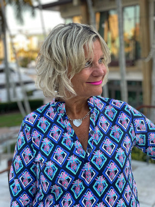 PINEAPPLE VACA TUNIC LULU-B