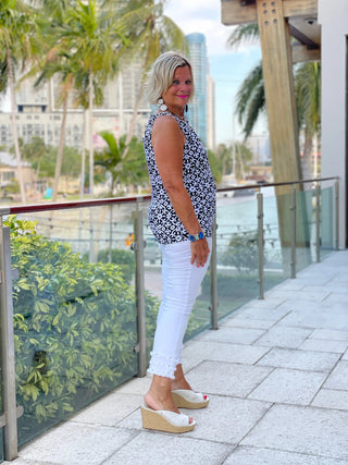 NAPLES DAY KEYHOLE TOP LULU-B