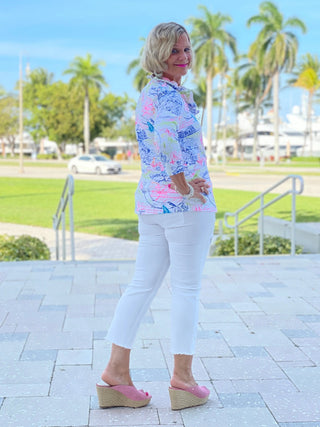 POST CARDS OFLOVE 3/25 RUFFLE TOP - Cathys Place