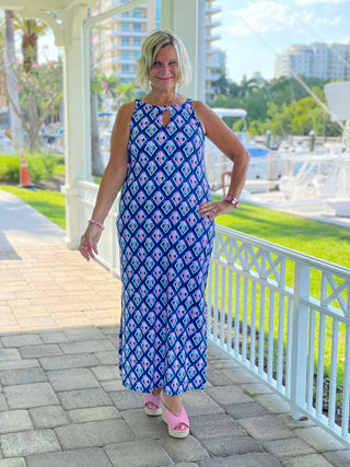 PINEAPPLE VACA KEYHOLE MAXI LULU-B