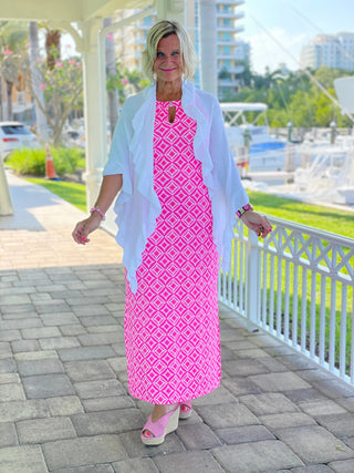 PINK DIAMONDS KEYHOLE MAXI LULU-B