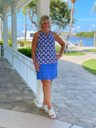 BLUE CHA CHA SKORT LULU-B