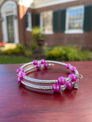 FRESH WATER PINK  BRACELET WRAP - Cathys Place