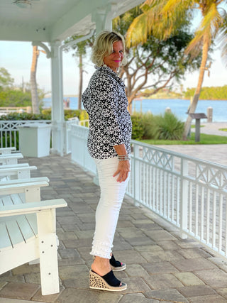 NAPLES DAY RUFFLE TOP LULU-B