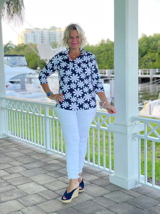 DAISY RUFFLE TOP LULU-B