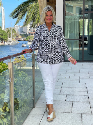 NAPLES DAY HALF ZIPPER LULU-B