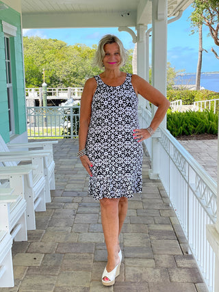 NAPLES DAY HALTER RUFFLE LULU-B