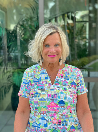 TIKI ESCAPE SHORT SLEEVE LULU-B