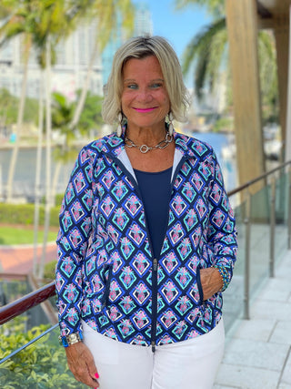 PINEAPPLE VACA FULL ZIPPER LULU-B