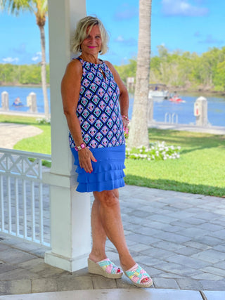 BLUE CHA CHA SKORT LULU-B