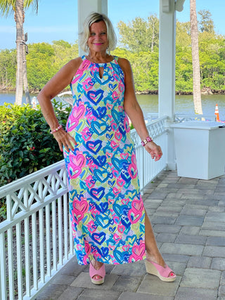 SECRET LOVE HEARTS KEYHOLE MAXI LULU-B