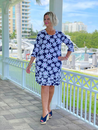 DAISY DAY SLEEVE RUFFLE DRESS LULU-B