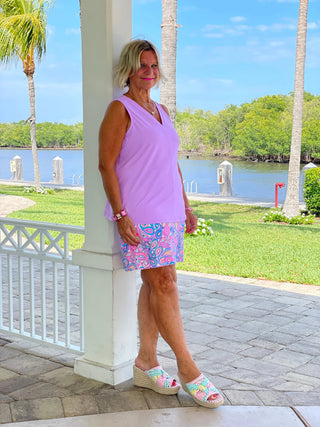 CAROLINA PAISLEY SKORT LULU-B